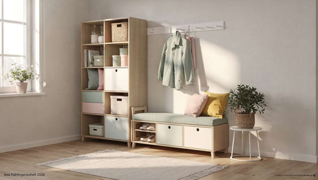 IKEA Frühjahrsneuheit 2026: Das modulare Flursystem für kleine Wohnungen unter 150 Euro