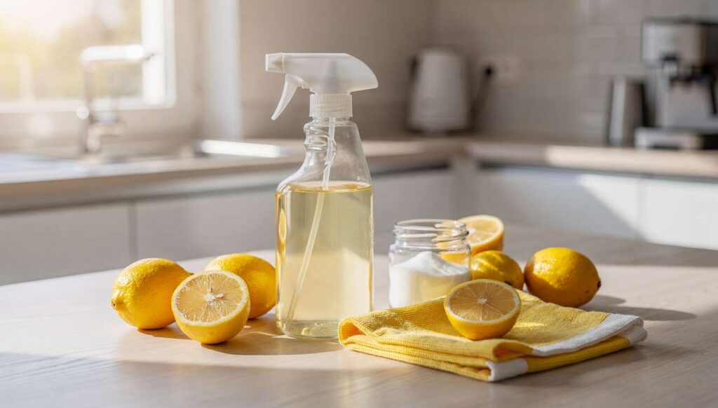 Warum immer mehr Deutsche beim Frühjahrsputz auf Zitronensäure statt Essigreiniger setzen
