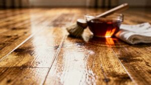 Parkett mit einer Küchenzutat auffrischen: Warum Hauswirtschafterinnen auf Schwarztee setzen