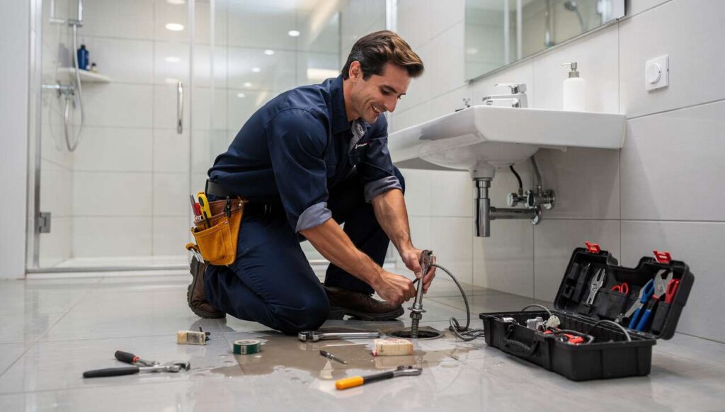 Verstopfter Abfluss: ein Installateur zeigt die Methode, die in Sekunden wirkt