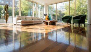 Laminatboden glänzt wie neu: zwei Apothekenmittel mischen und wischen