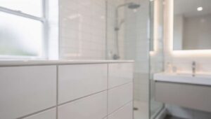 Fugen im Bad aufhellen: Wasserstoffperoxid aus der Apotheke wirkt in einer halben Stunde