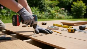 Terrassenbelag aus WPC selbst verlegen: unter 25 Euro pro Quadratmeter und kein Kleber nötig