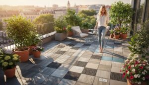 Balkonboden im April erneuern: Click-Fliesen ab 18 Euro pro Quadratmeter im Vergleich