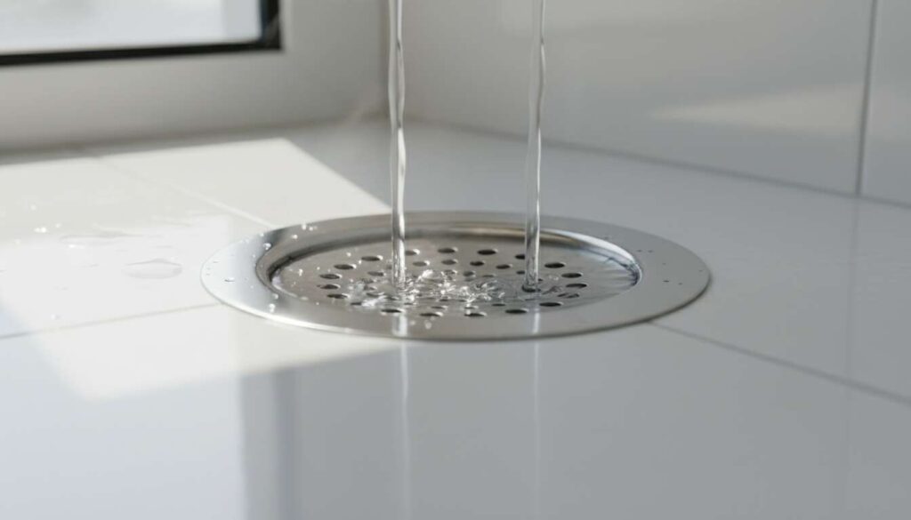 Abfluss der Dusche mit Essig spülen: warum Installateure genau das empfehlen