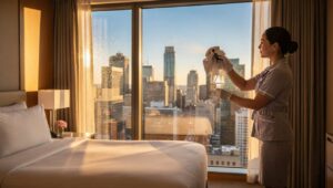 Fenster ohne Schlieren: Hotelreinigungskräfte verraten ihren Trick mit einem Drogerieprodukt