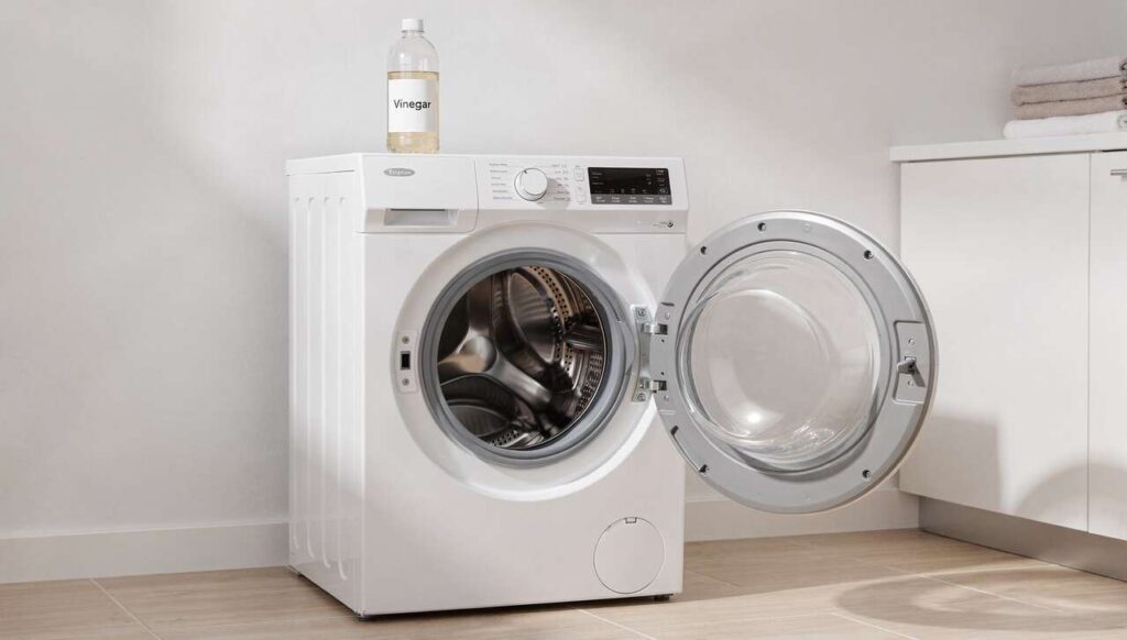 Essig in der Waschmaschine: die drei Fehler, die laut Verbraucherzentrale die Dichtung zerstören