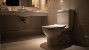 Toilette glänzt über Nacht: eine Spülmaschinentablette am Abend reicht laut Reinigungsprofis